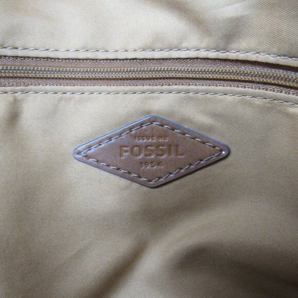 Fossil White Dot HAILEY Satchel Crossbody Purse - Picture 8 of 8